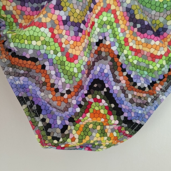 L*space Audrey Bikini Bottom Multicolor Mosiac Size Small - Picture 13 of 14